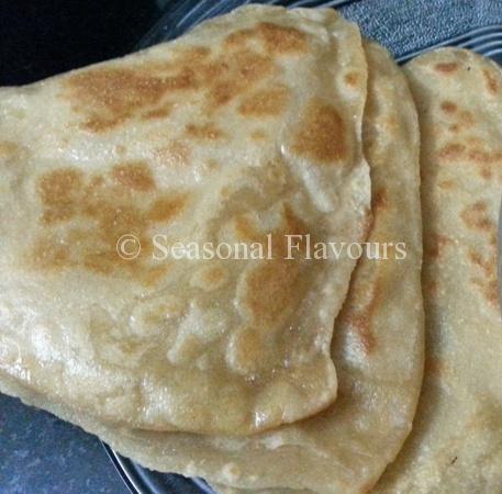 Plain Paratha – Indian Flatbread With Whole Wheat Flour | Atta Paratha