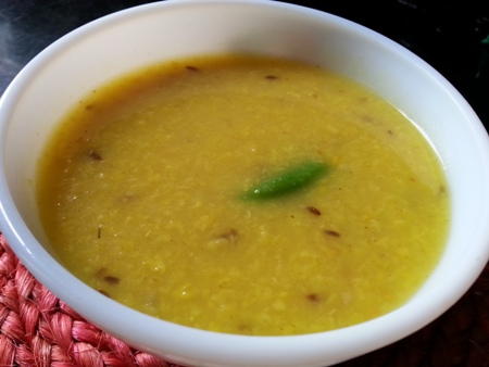 Bengali Bhaja Muger Dal With Yellow Lentils | Sona Moong Dal Recipe