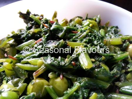 Palak Matar Recipe