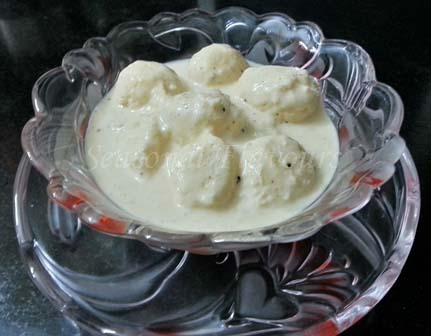 Rosogollar Payesh – Bengali Sweet Milk Pudding | Rasgulla Ki Kheer