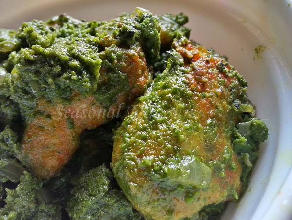 Dhonepata Maach – Bengali Coriander Fish Curry | Fish In Cilantro Sauce