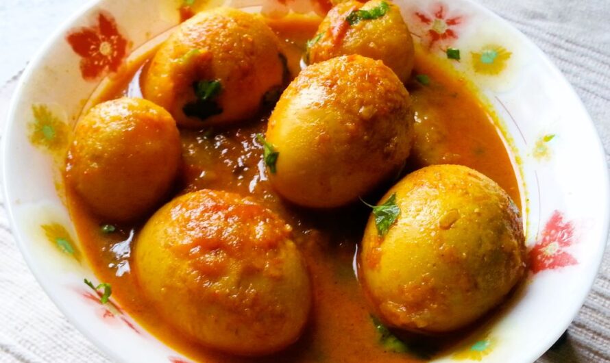 Dimer Dalna – Bengali Masala Egg Curry
