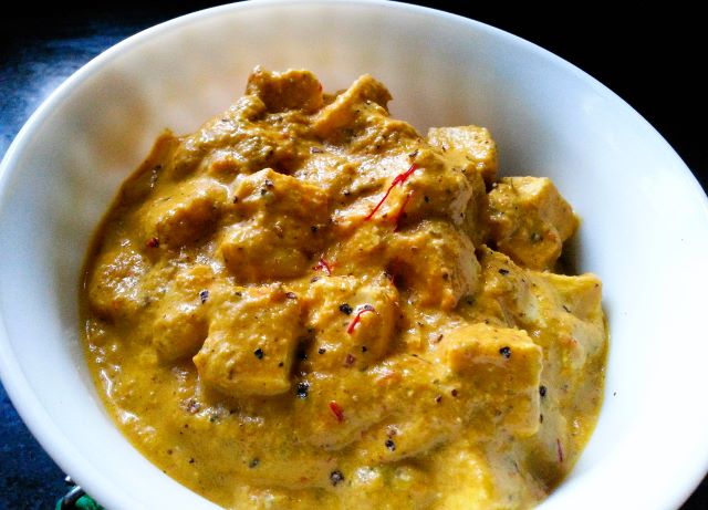 Paneer Kali Mirch In Cream Sauce – Peppery Cottage Cheese