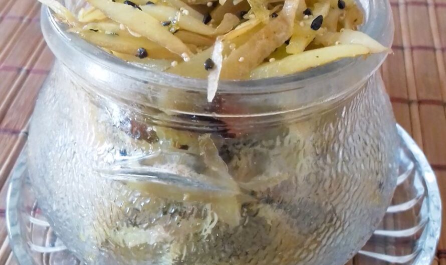 Aloo Khosha Bhaja – Potato Peels Stir Fry