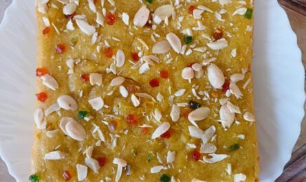 Mango Semolina Cake Recipe