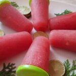 Refreshing watermelon popsicles