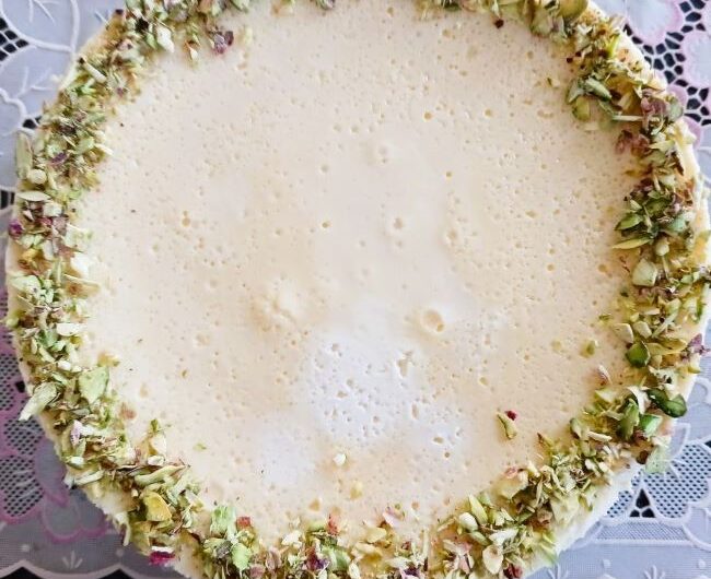 Vanilla Cheesecake Homemade | Classic Baked Cheesecake