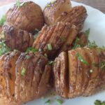 Garlic Butter Hasselback Potatoes With Herbs Recipe