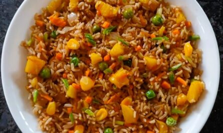 Pineapple Fried Rice Vegetarian Recipe With a Tropical twist