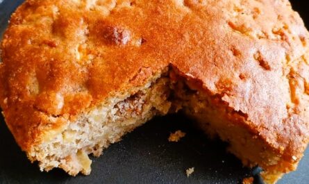 Cinnamon Walnut Apple Cake Recipe