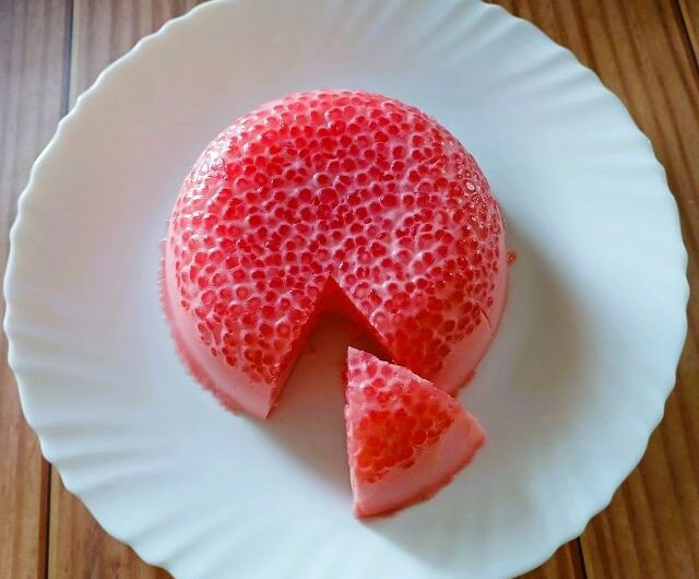 Sabudana Milk Pudding Two Layers | Tapioca Pudding