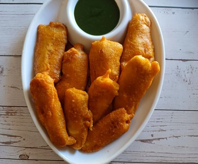 Aratikaya Bajji – Crispy Andhra-Style Plantain Fritters